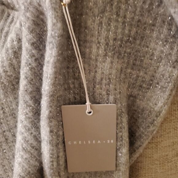 NEW Chelsea28 Rib Metallic Sweater sz XL - Picture 10 of 11